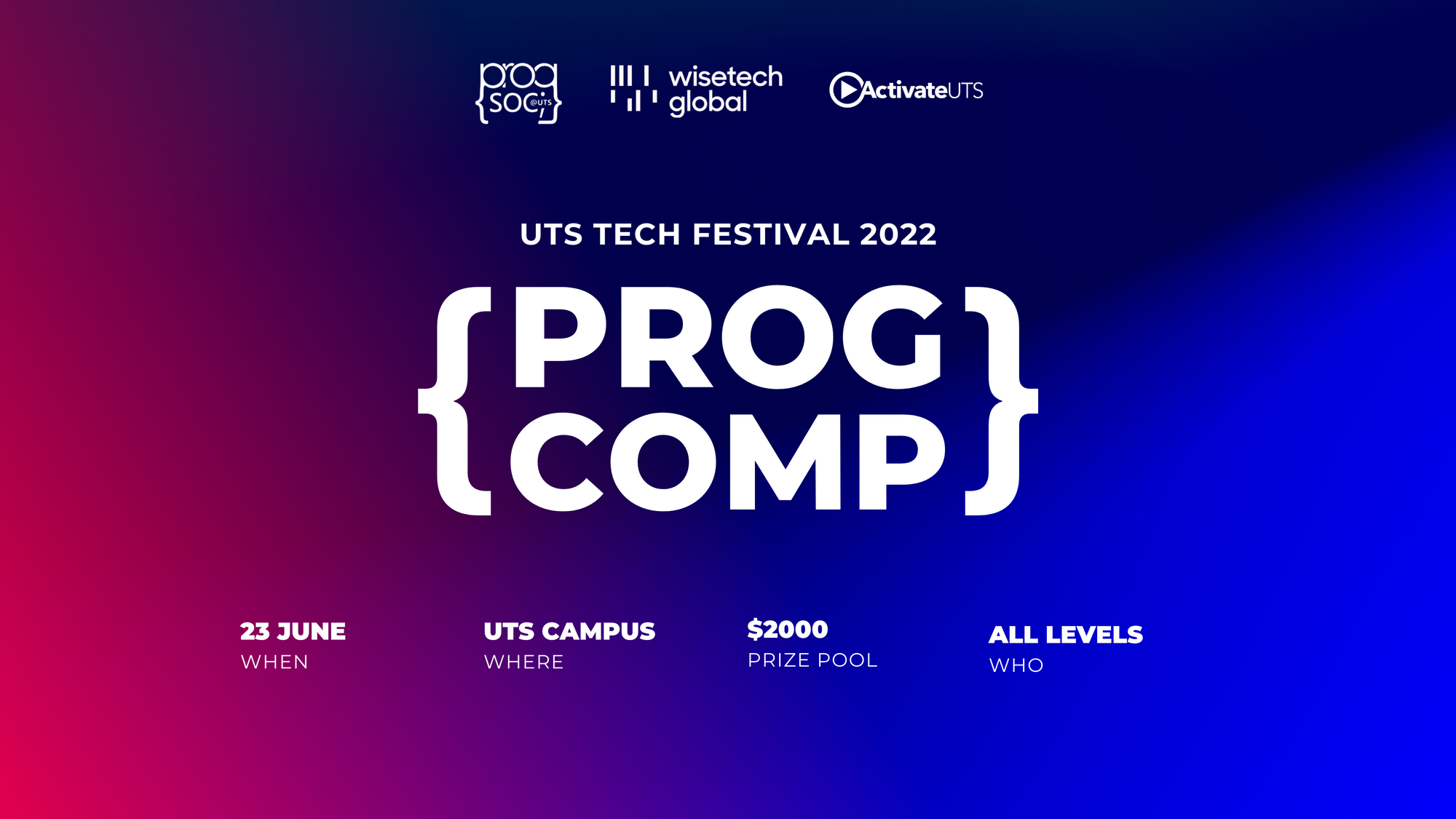 How UTS ProgSoc Hosted The 2022 ProgComp With WiseTech Global thumbnail